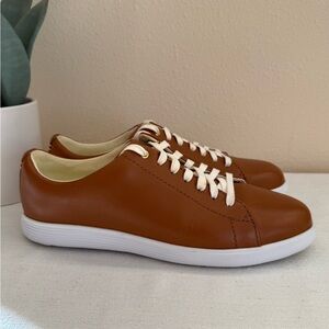 Cole Haan Tan Leather Sneakers